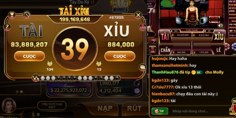 Các tựa game live casino cực hot tại hitlcub